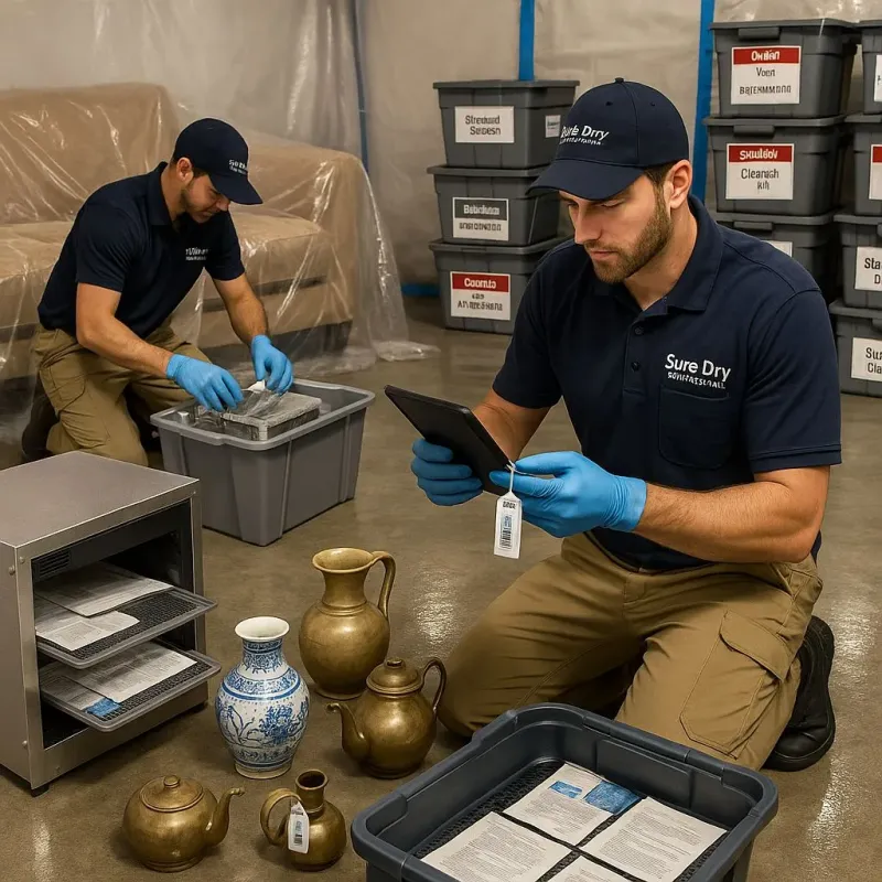 Content Protection and Restoration process in Carlinville, IL