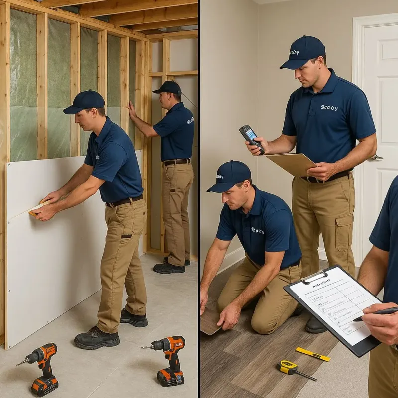Repairs and Reconstruction process in Carlinville, IL
